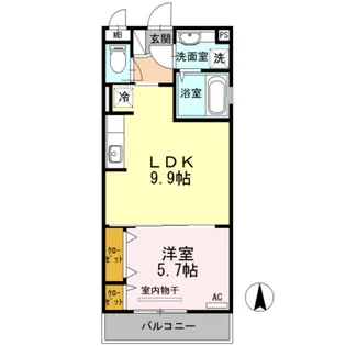 ハーティソフィア【301号室】の間取り