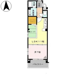 リヴェール【2階】の間取り