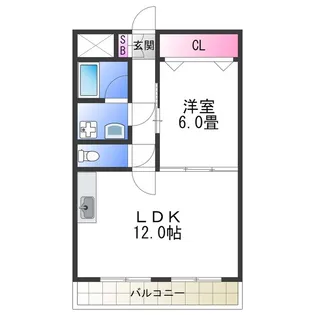 グランドール秦【3階】の間取り