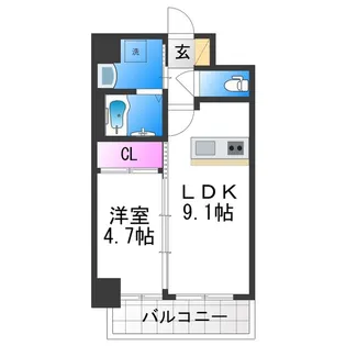 gm KOHAMA【13階】の間取り