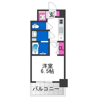 スプランディッド阿倍野【903号室】の間取り