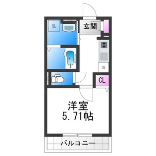 (仮称)平野区長吉出戸新築【3階】の間取り