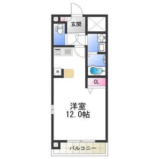 トラスト王子町【2階】の間取り