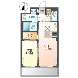 starvis【3階】の間取り