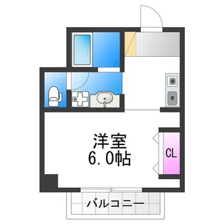 トラストアビコ【3階】の間取り