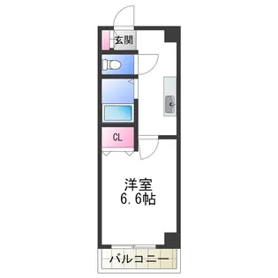 GRAND VERY【0501号室】の間取り