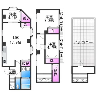 TAKAKA Building【300号室】の間取り