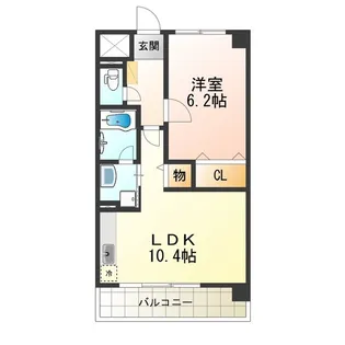 サンプリエール【5階】の間取り