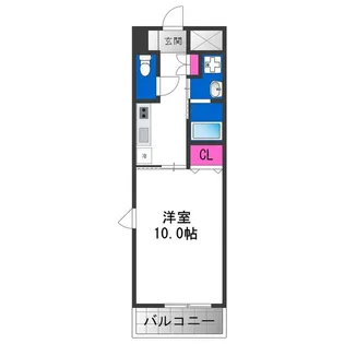 ラヴェニール【6階】の間取り