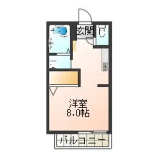カネマスロイヤルコート【C103号室】の間取り