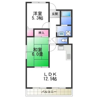 レグルス我孫子【10階】の間取り