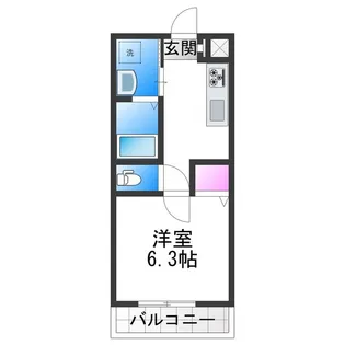 千葉・住吉【2階】の間取り