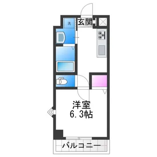 千葉・住吉【2階】の間取り