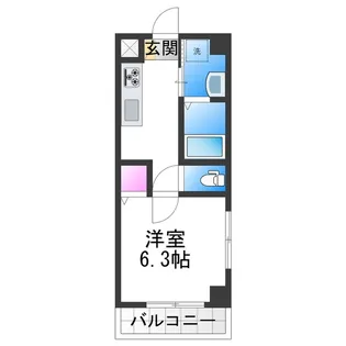 千葉・住吉【2階】の間取り