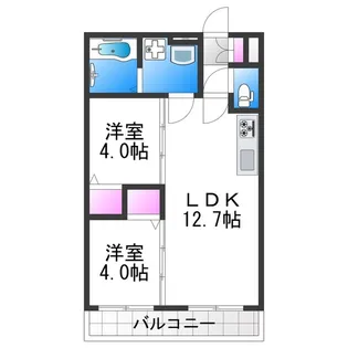 Tio Grace【1階】の間取り
