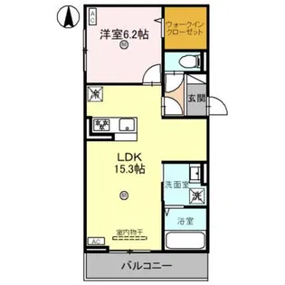 エコメゾンぴかり【305号室】の間取り