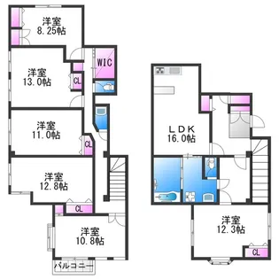 王鴻あびこマンション【1階】の間取り