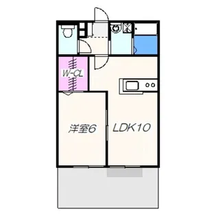 グランドゥールコート【1階】の間取り