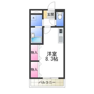 BELL MAISON・ゆう【1階】の間取り