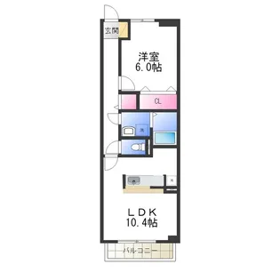 グランパレ【1階】の間取り