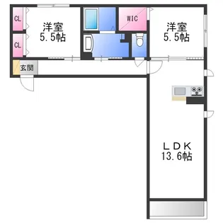パロアルトⅡ【1階】の間取り