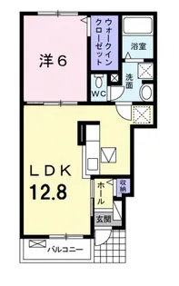 アラベスク【1階】の間取り