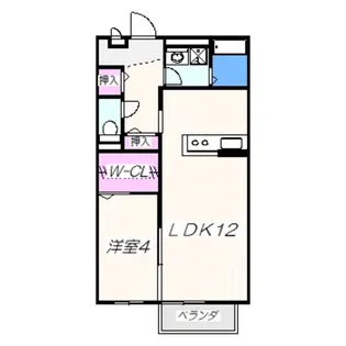 Bella Casa【1階】の間取り