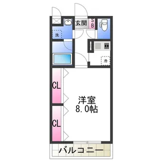 セジュールのぞみ野【3階】の間取り