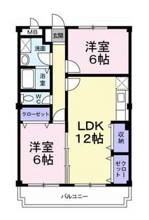 マリッチ小谷【3階】の間取り