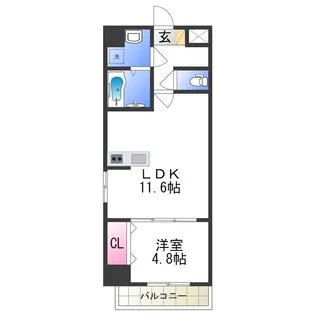 MANDARIN COURT 深井駅前【3階】の間取り