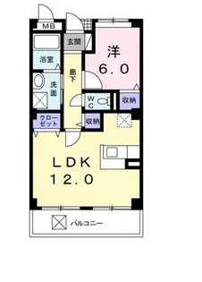 コータ・コートI【3階】の間取り