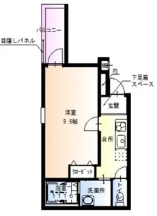 フジパレス鳳中ウエスト【3階】の間取り