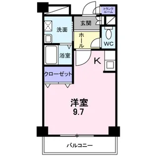 エレガント【1階】の間取り