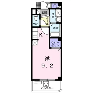 M・Yコート【3階】の間取り