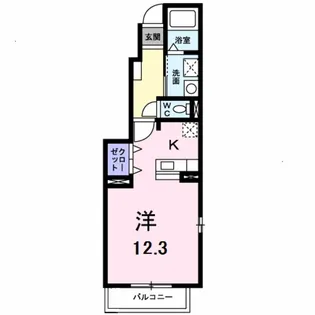 プレアデス Ⅲ【1階】の間取り