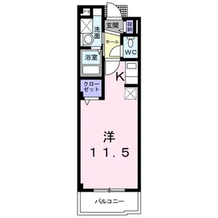 ユング フラウⅡ【3階】の間取り