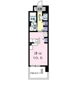 KIフードアルティフェスビュ−【4階】の間取り