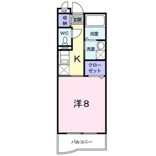 ソレイユ【1階】の間取り