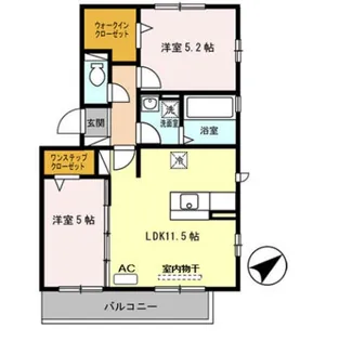 トレス ベイア【2階】の間取り