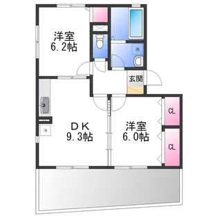 free bird D棟【1階】の間取り