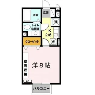 ヴェルドミール I【1階】の間取り