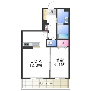 Soleil Levant【2階】の間取り