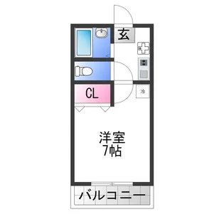 ハイツファニー【2階】の間取り