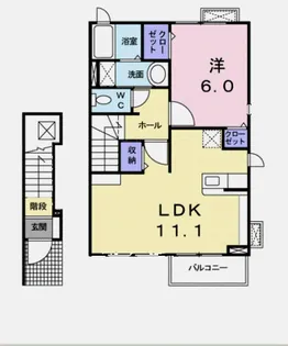 デイジー【2階】の間取り