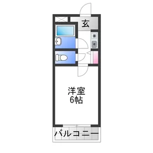 コスモビクトリー【4階】の間取り