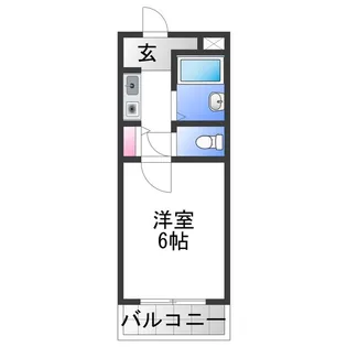 コスモビクトリー【4階】の間取り
