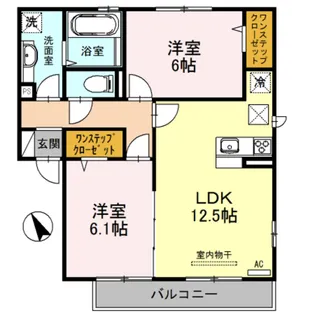 レジデンシア藤沢台【1階】の間取り