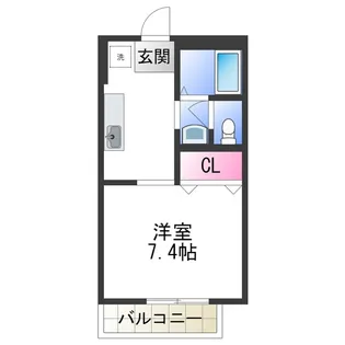 パナハイツ【2階】の間取り