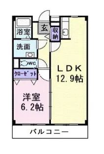 サングレイスI【2階】の間取り