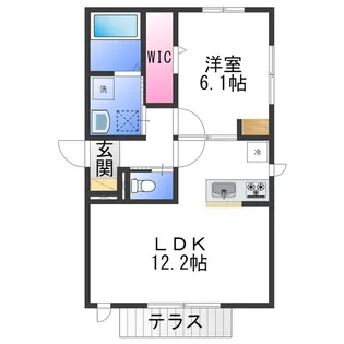 セジュールM【1階】の間取り